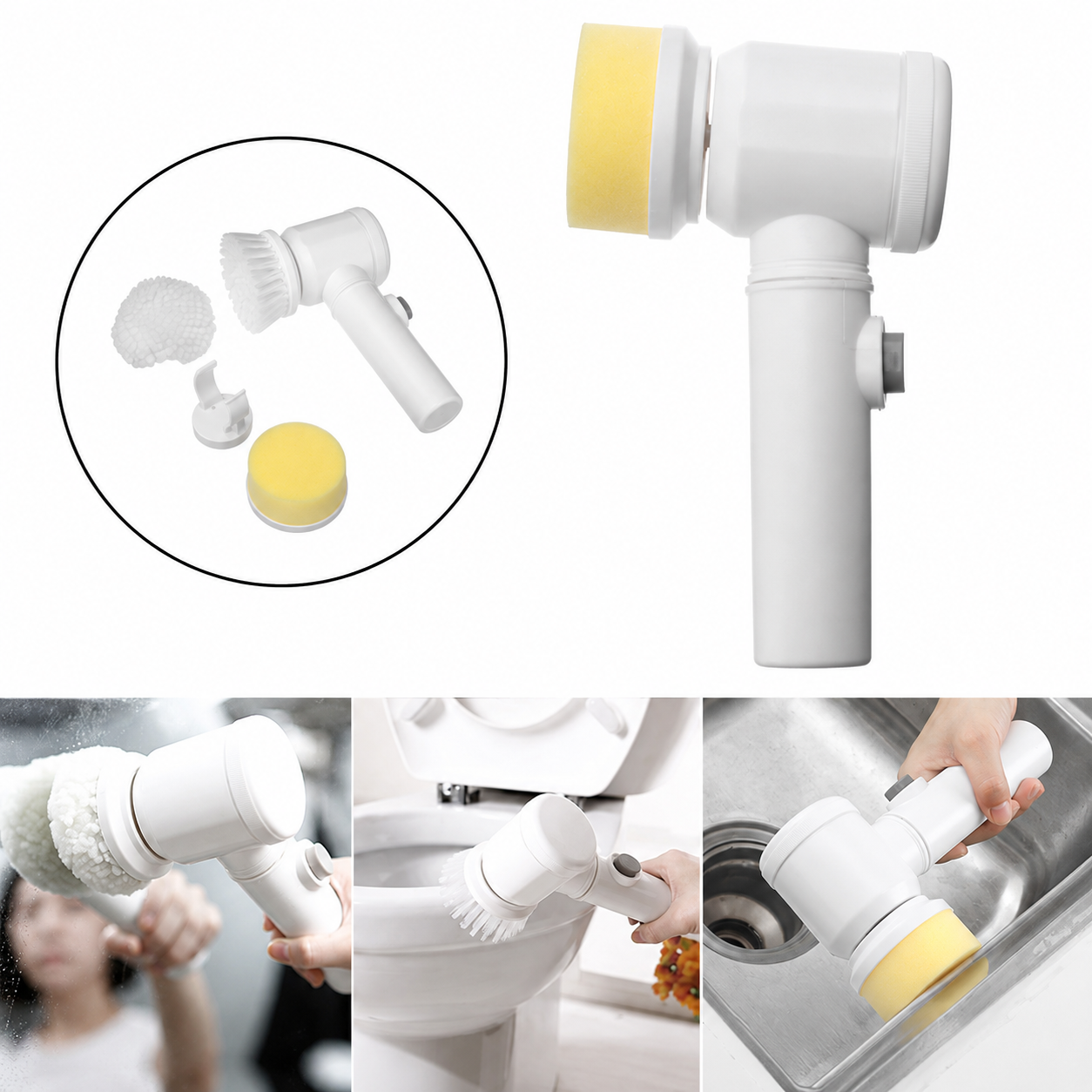 Cordless Electric Cleaning Brush