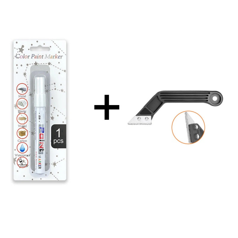 ✨ Renew Your Tile Grout in Seconds – Waterproof, Precision Marker for Home Renovation! ✨