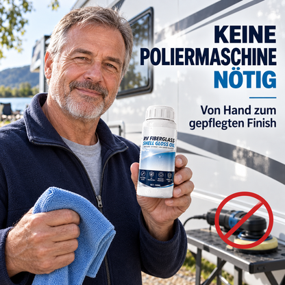 🔥 50% OFF 🚐 Fiberglass Gloss Restorer for RVs, Boats & Trailers – with UV & Weather Protection