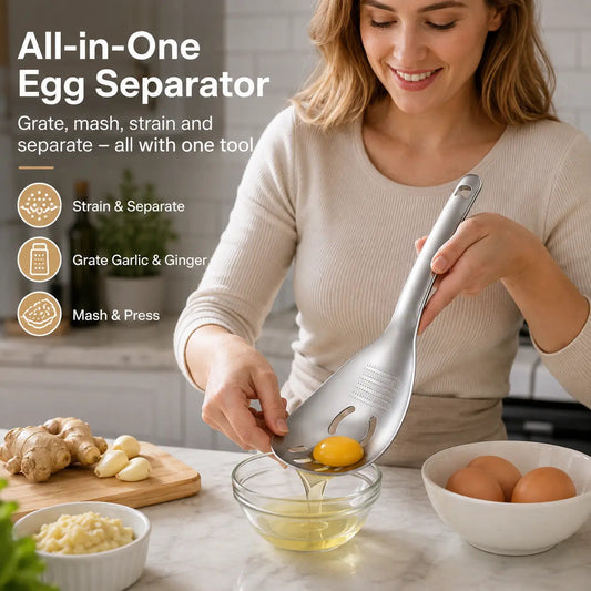 💥 LAST DAY Buy 1 get 1 free- -The 5-in-1 Kitchen Spoon That Does More With Less.