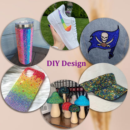 Rhinestone Bedazzling Kit- 40 Colors, Approx. 25KPieces