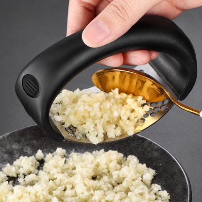 MANUAL STAINLESS STEEL GARLIC PRESS