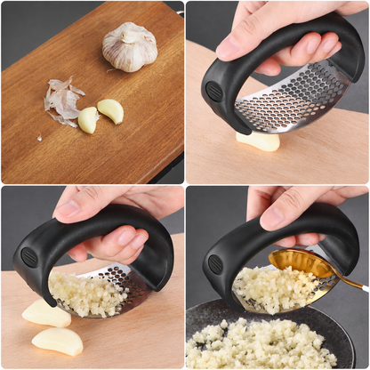 MANUAL STAINLESS STEEL GARLIC PRESS