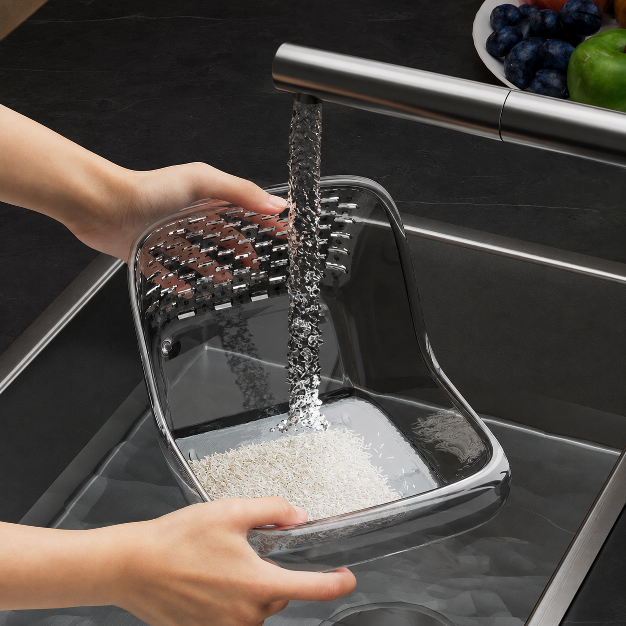 Multifunctional Wash & Drain Basket