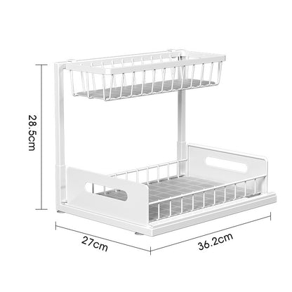 2-Tier Pull-Out Under Sink Organizer
