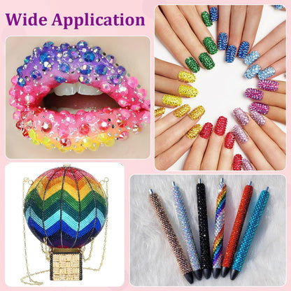 Rhinestone Bedazzling Kit- 40 Colors, Approx. 25KPieces