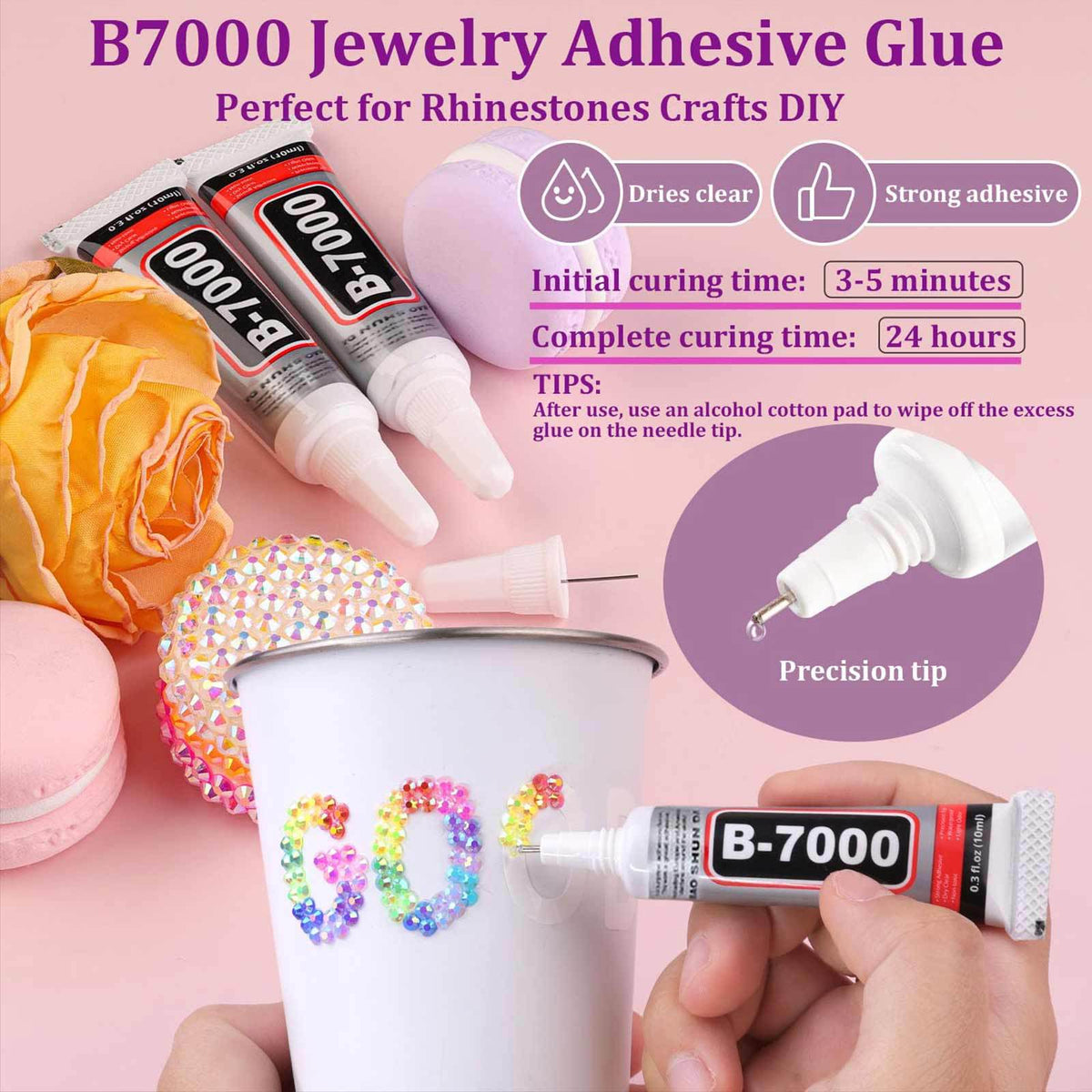 Rhinestone Bedazzling Kit- 40 Colors, Approx. 25KPieces