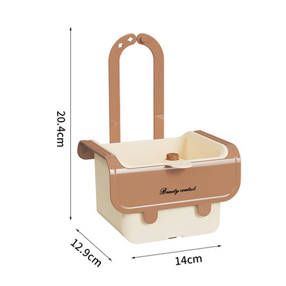 Hanging Sink Strainer Basket with Push-Release Bottom