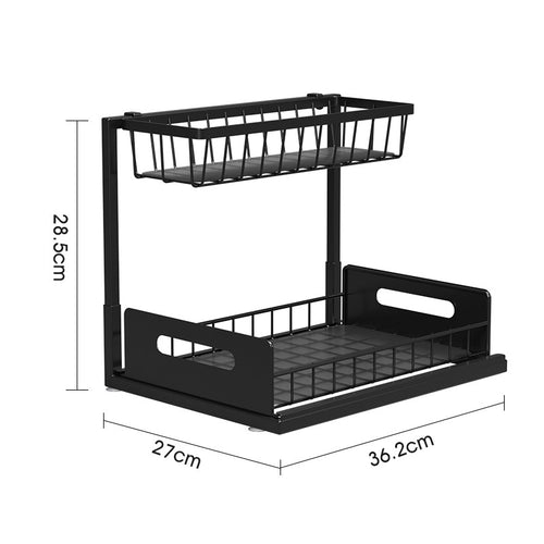 2-Tier Pull-Out Under Sink Organizer