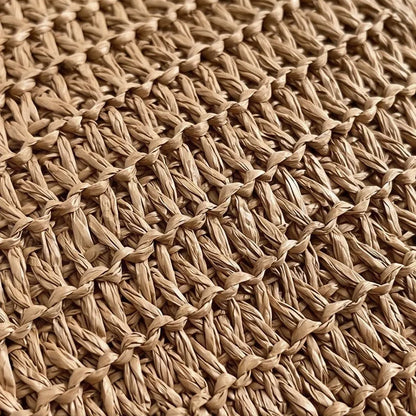Woven Fringe Large CapacityStraw Tote