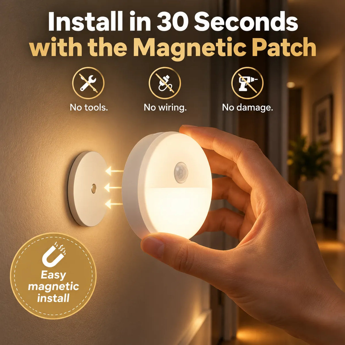 🔥🎁LAST DAY BUY 1 GET 2 FREE!!💥⏳Energy-Efficient LED Motion Sensor Light（type c）