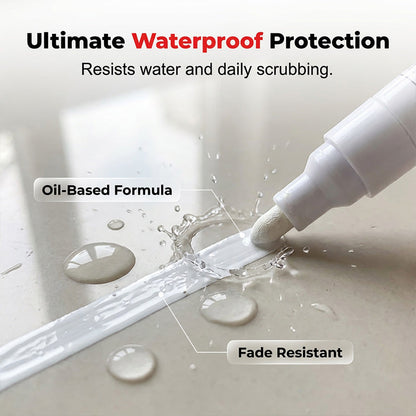 ✨ Renew Your Tile Grout in Seconds – Waterproof, Precision Marker for Home Renovation! ✨