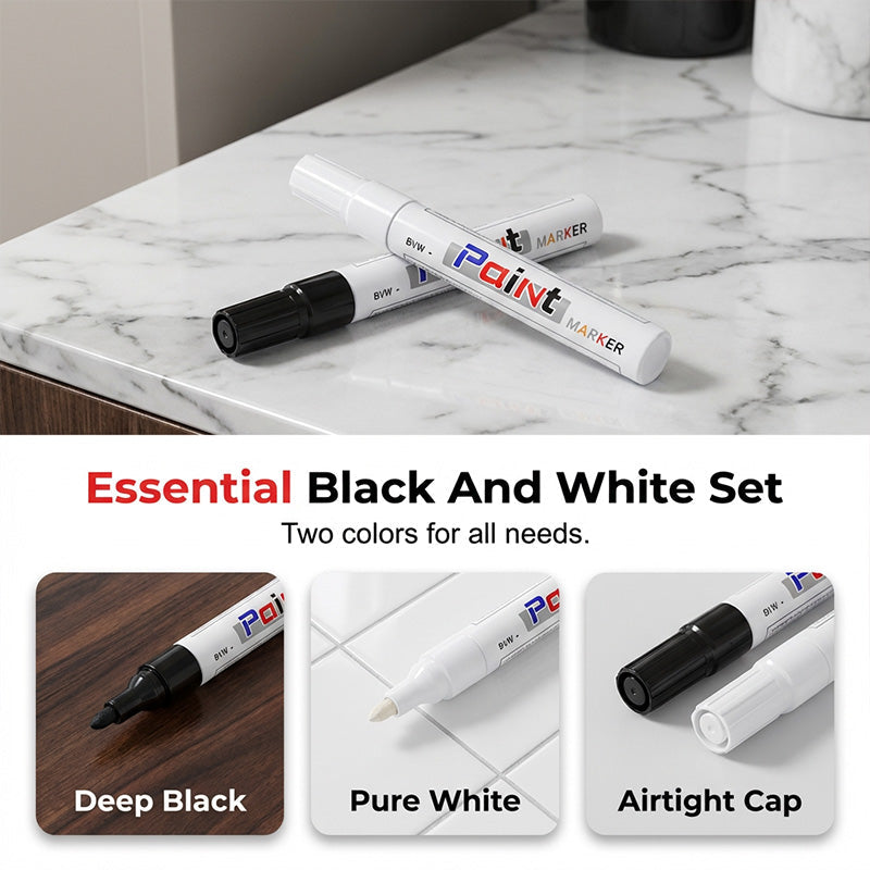 ✨ Renew Your Tile Grout in Seconds – Waterproof, Precision Marker for Home Renovation! ✨