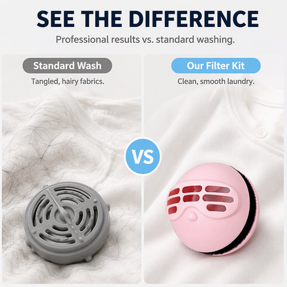 🥳2026 HOT SALE🥳🐾 50% OFF! 2‑in‑1 Lint Remover & Laundry Ball – ✨🧦