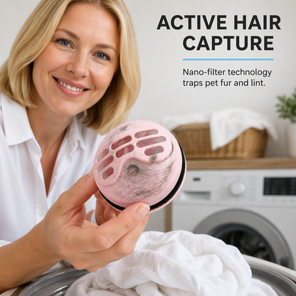 🥳2026 HOT SALE🥳🐾 50% OFF! 2‑in‑1 Lint Remover & Laundry Ball – ✨🧦