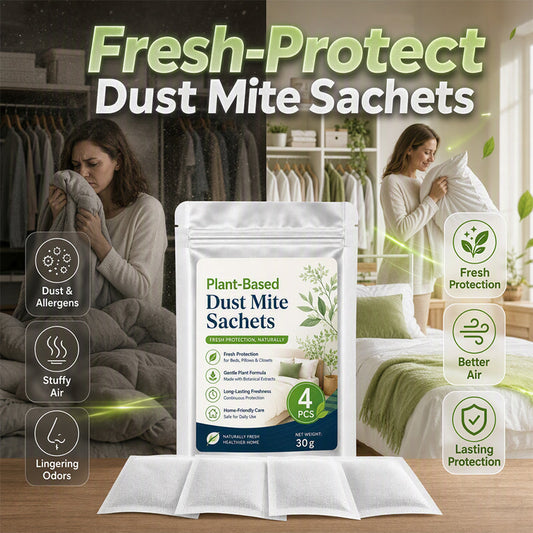 ⏰ LAST DAY! Buy 3 Get 3 FREE 🌿 Plant-Based Mite Protection Pouches 🛡️