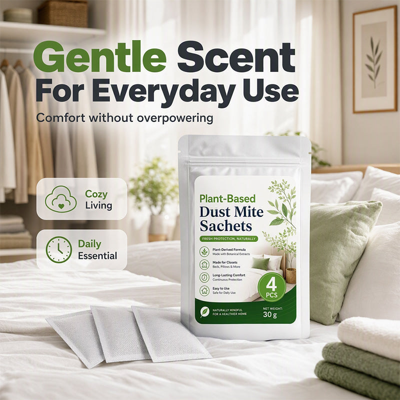 ⏰ LAST DAY! Buy 3 Get 3 FREE 🌿 Plant-Based Mite Protection Pouches 🛡️