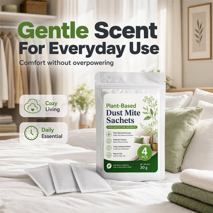 ⏰ LAST DAY! Buy 3 Get 3 FREE 🌿 Plant-Based Mite Protection Pouches 🛡️