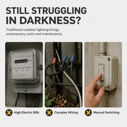 ✨☀️💡 50% OFF TODAY! Light Up Gutters, Fences & Garden Walls — Solar-Powered Outdoor LEDs With No Mains Wiring Needed 🏡✨