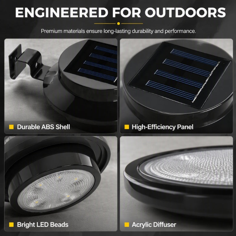 ✨☀️💡 50% OFF TODAY! Light Up Gutters, Fences & Garden Walls — Solar-Powered Outdoor LEDs With No Mains Wiring Needed 🏡✨